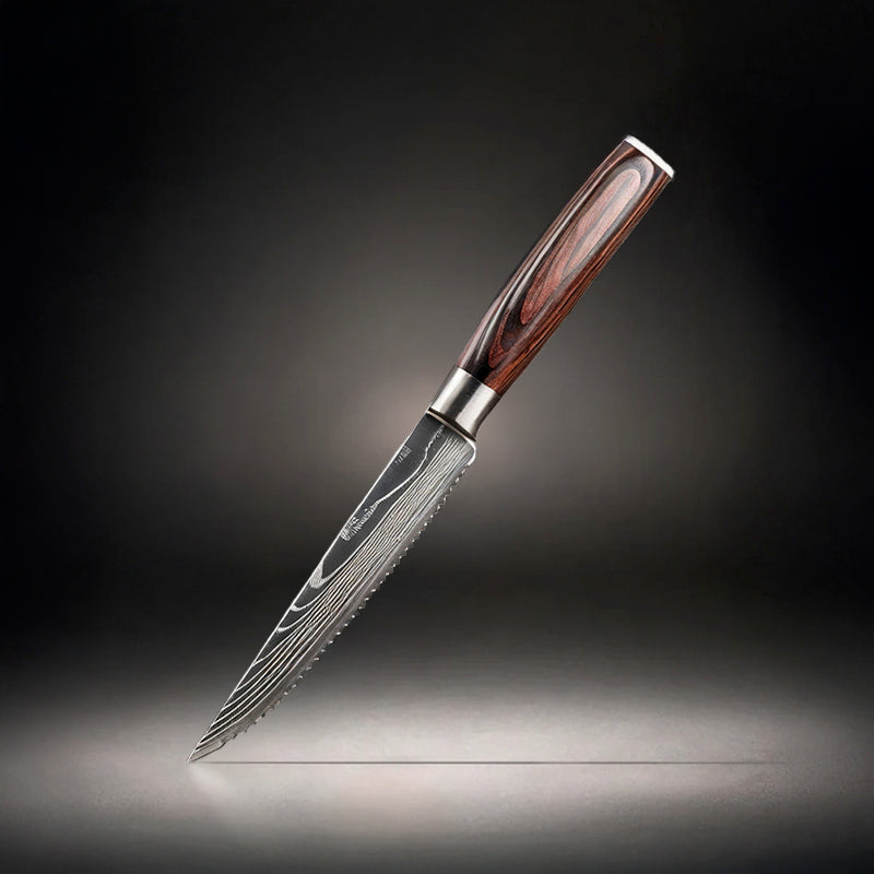 Damascus Steak Knife Set