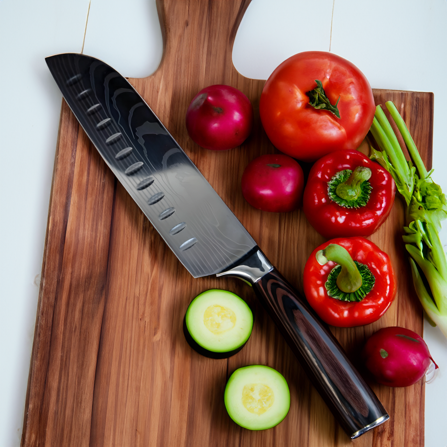 Masuta 8-Piece Chef Knife Set BLUE