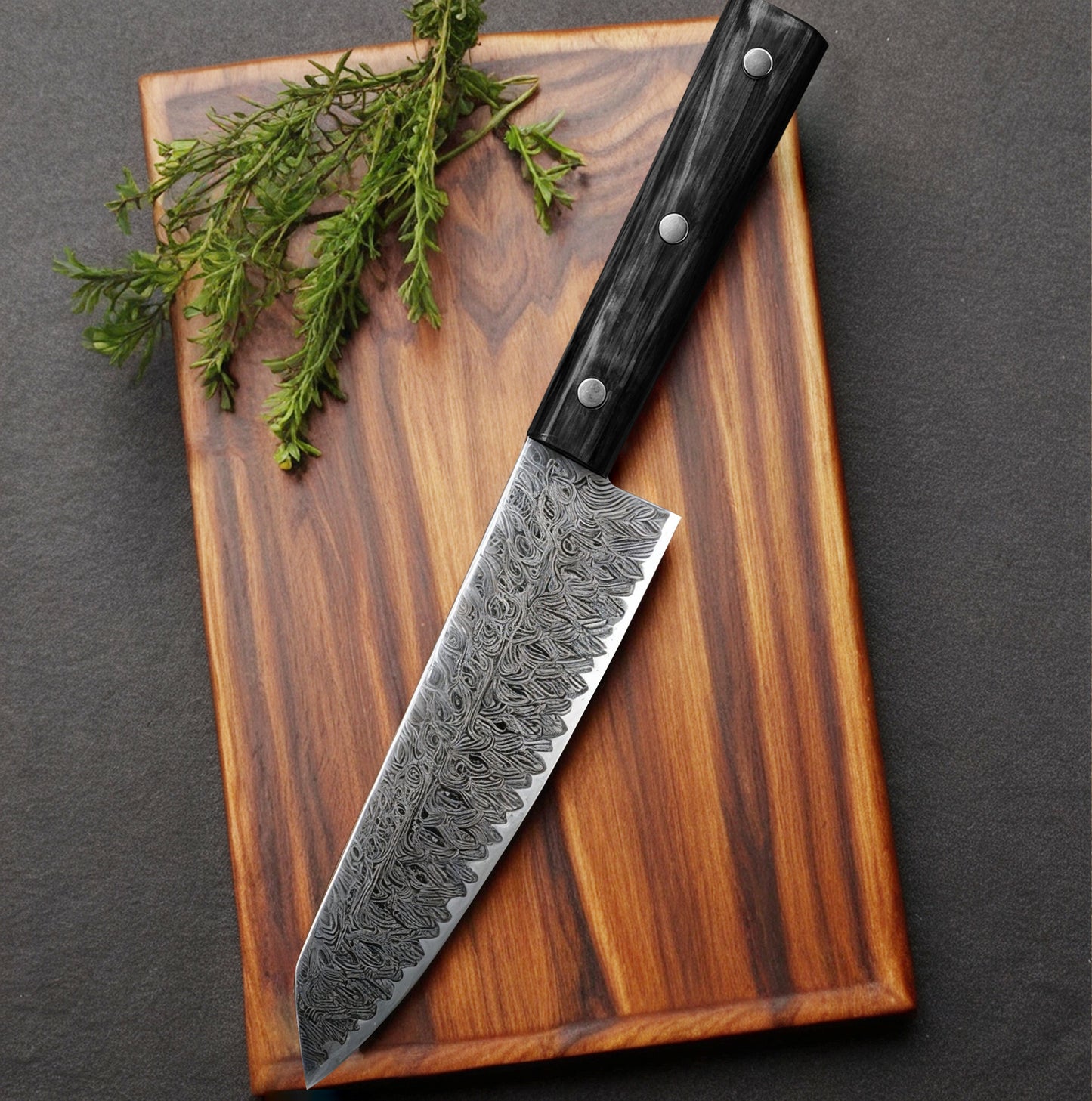 Masuta Pro Chef Santoku Knife