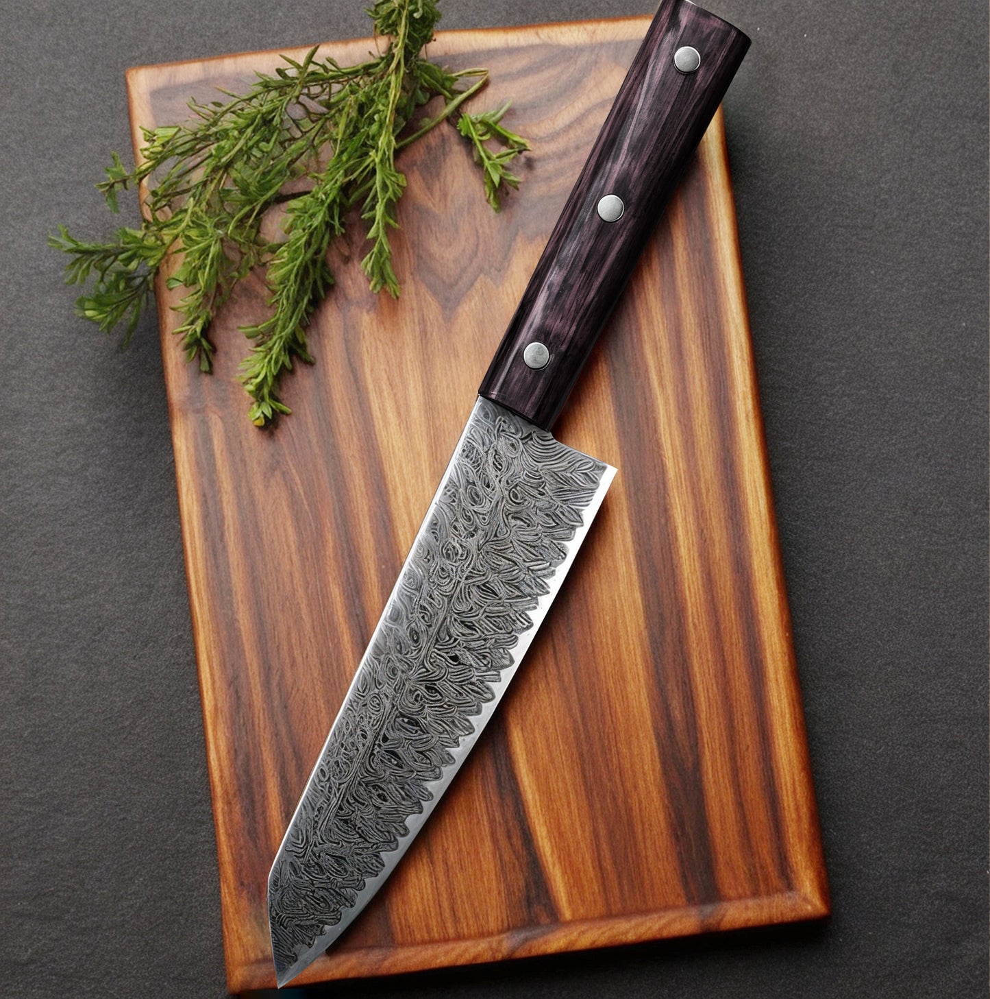 Masuta Pro Chef Santoku Knife