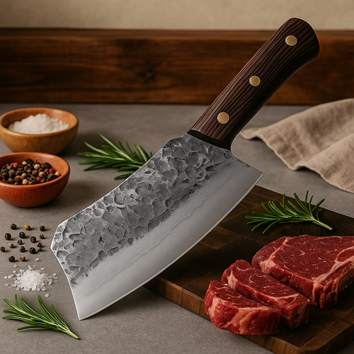 Hand Forged Meat Cleaver Knife