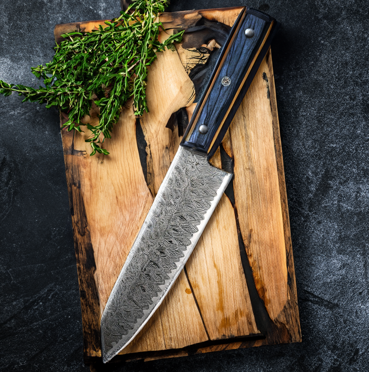 Masuta Pro Chef Santoku Knife