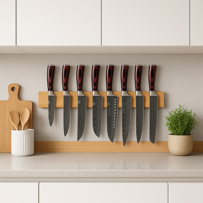 Knife Set Wall Mount