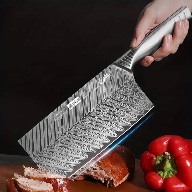 Damascus Meat Cleaver Chopping Knife