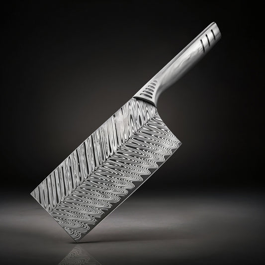 Damascus Meat Cleaver Chopping Knife