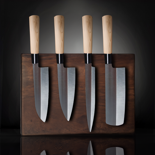 Traditional Japanese Kitchen Knife Set