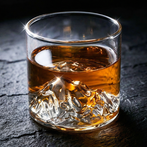 Yama Mountain Whiskey Liquor Glasses - Set of 4