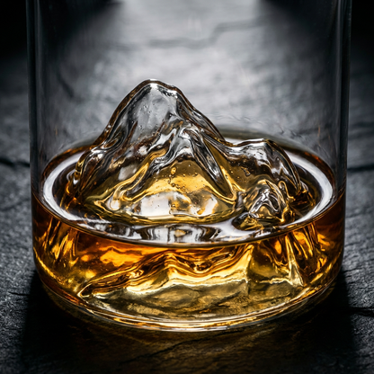 Yama Mountain Whiskey Liquor Glasses - Set of 4