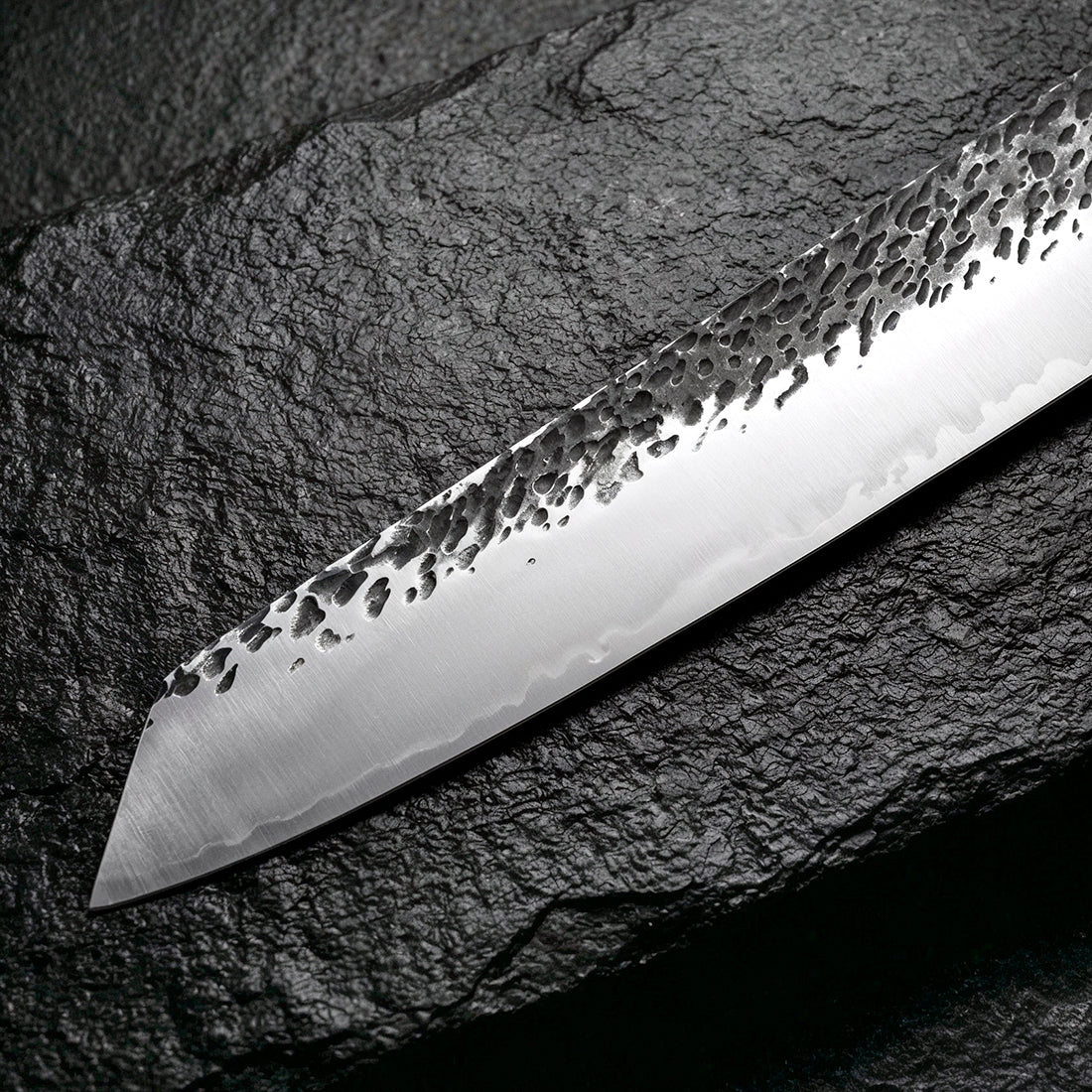 7-piece set Hand-Forged Knife Set with Rosewood Handles