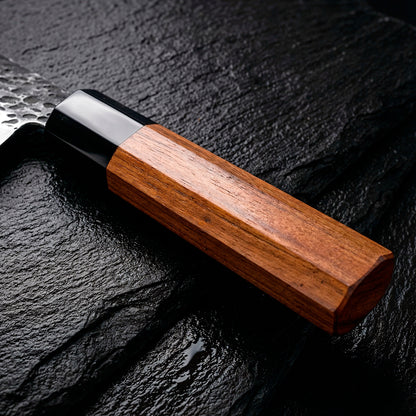 7-piece set Hand-Forged Knife Set with Rosewood Handles