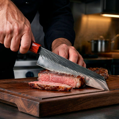 7-piece Japanese Kitchen Knife Set | Forged Kitchen Knives