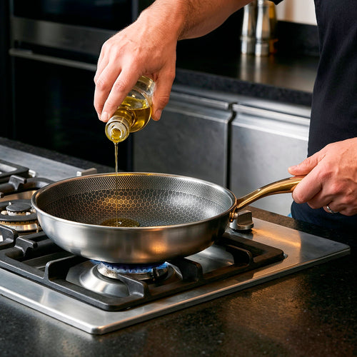 Hammered Titanium Skillet