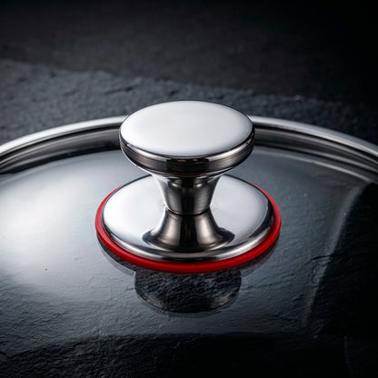 Titanium Flat-Bottom Sauté Pan