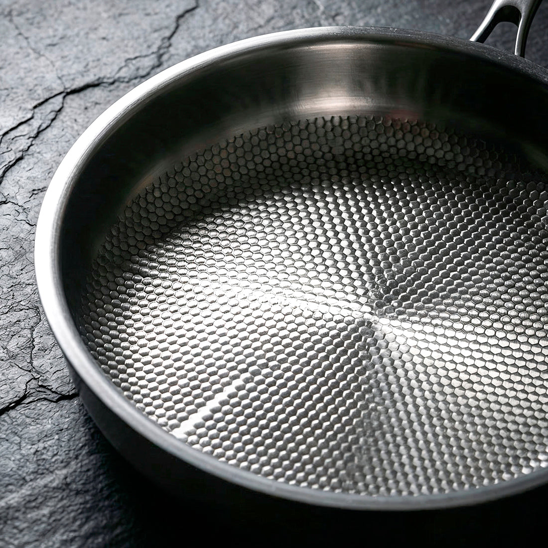 Titanium Flat-Bottom Sauté Pan