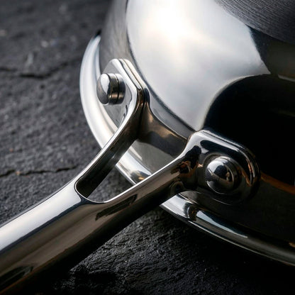 Titanium Flat-Bottom Sauté Pan