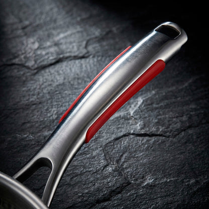 Hammered Titanium Wok Deep Frying Pan with Dual Handles