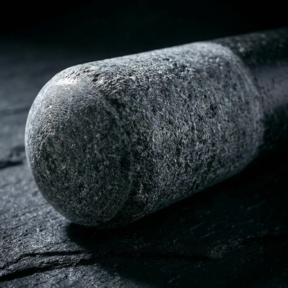 Handmade Polished Granite Mortar & Pestle