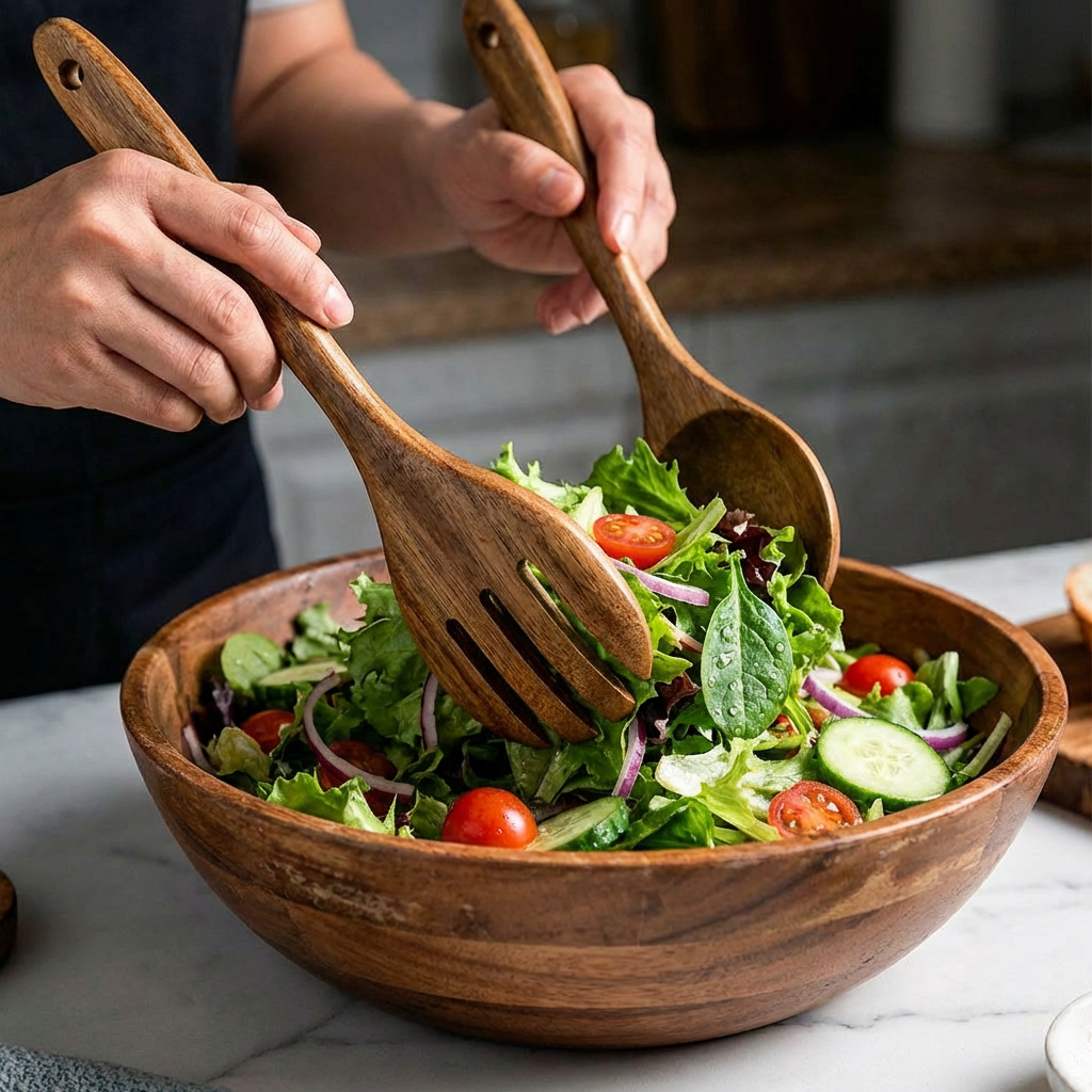 Artisan Teak Wood Utensils