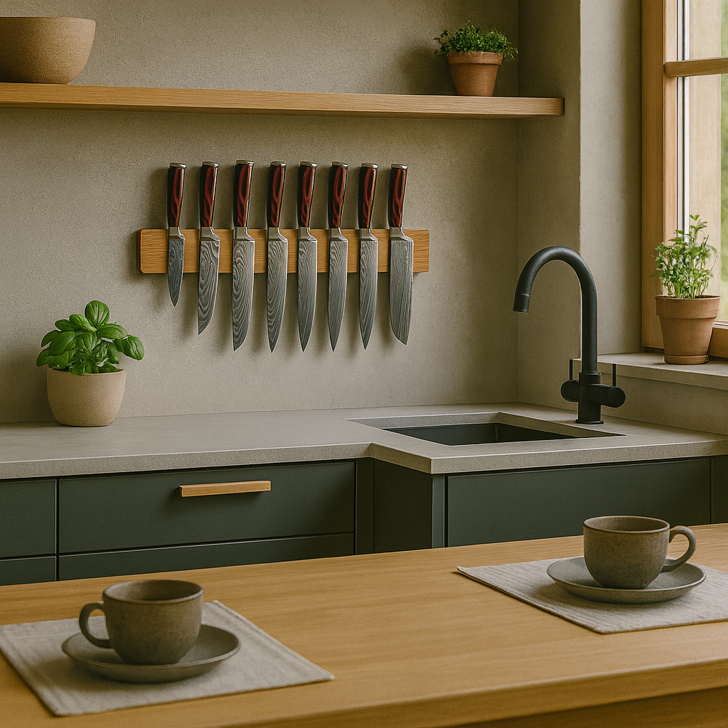 Knife Set Wall Mount