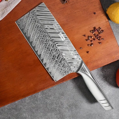 Damascus Meat Cleaver Chopping Knife